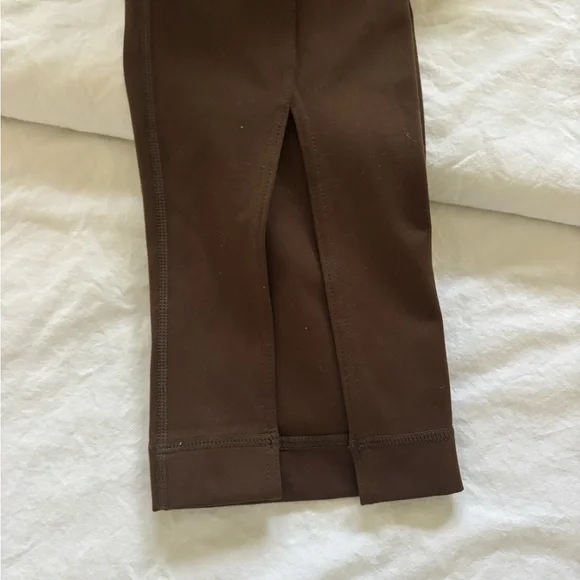 SET Active Brown High-Waist Leggings and Crop Top Set - Picture 10 of 11